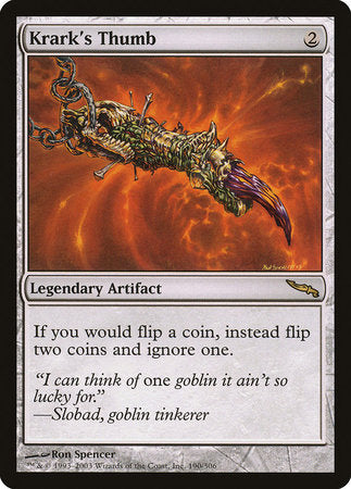 Krark's Thumb [Mirrodin] | Empire Gaming NC