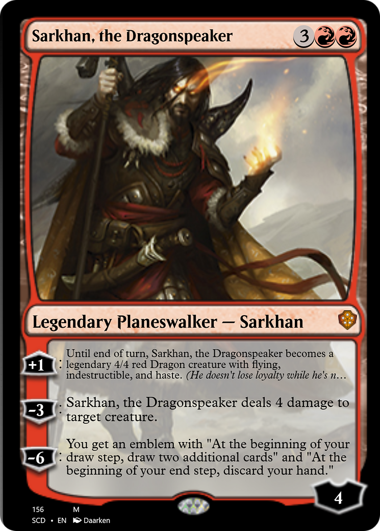 Sarkhan, the Dragonspeaker [Starter Commander Decks] | Empire Gaming NC