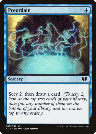 Preordain [Commander 2015] | Empire Gaming NC