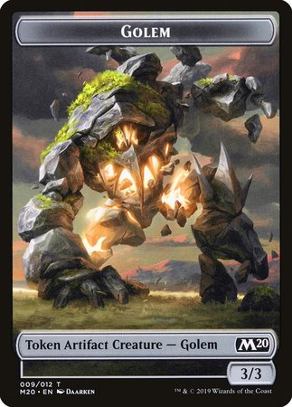 Golem Token [Core Set 2020 Tokens] | Empire Gaming NC