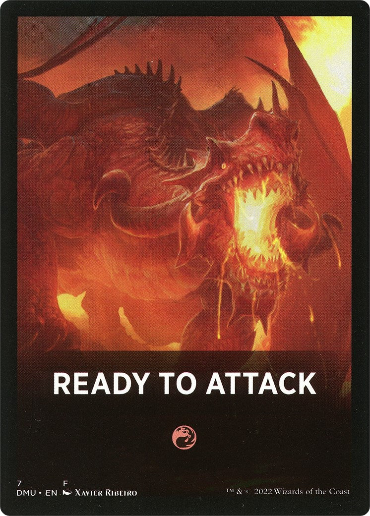 Ready to Attack Theme Card [Dominaria United Tokens] | Empire Gaming NC