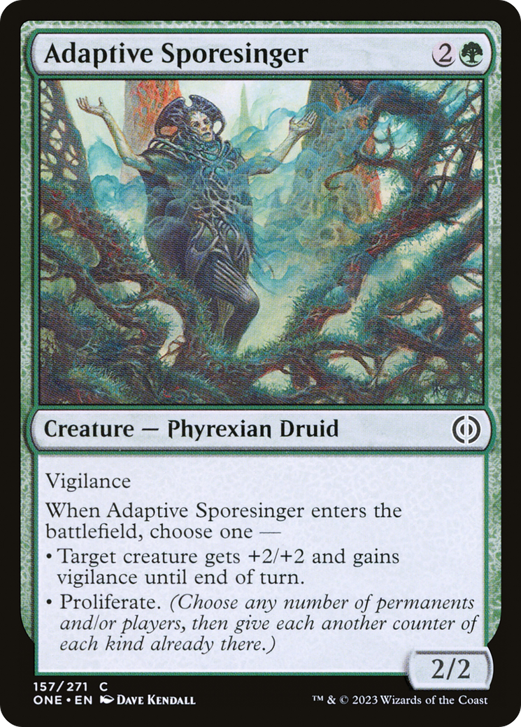 Adaptive Sporesinger [Phyrexia: All Will Be One] | Empire Gaming NC