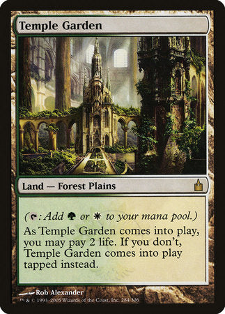 Temple Garden [Ravnica: City of Guilds] | Empire Gaming NC