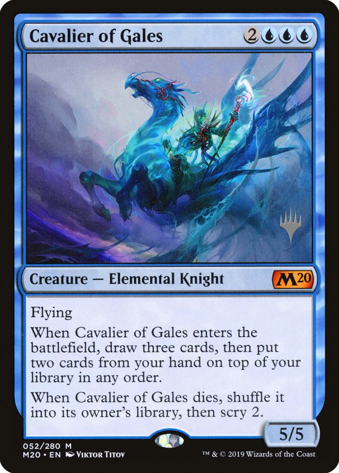 Cavalier of Gales [Core Set 2020 Promos] | Empire Gaming NC