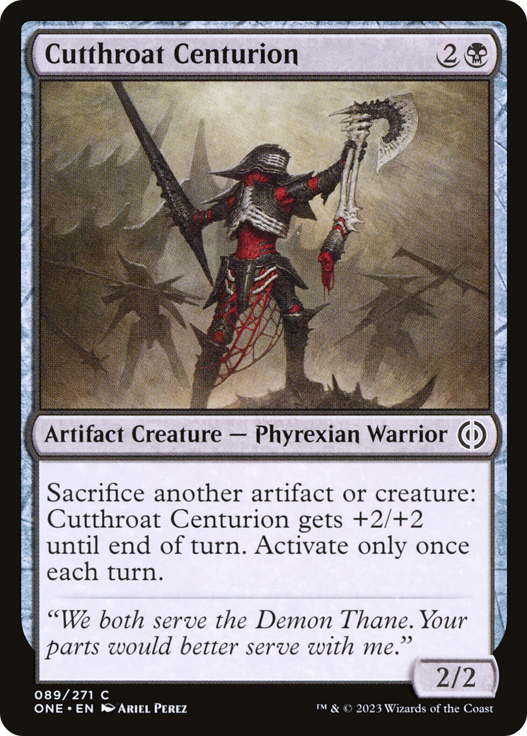 Cutthroat Centurion [Phyrexia: All Will Be One] | Empire Gaming NC