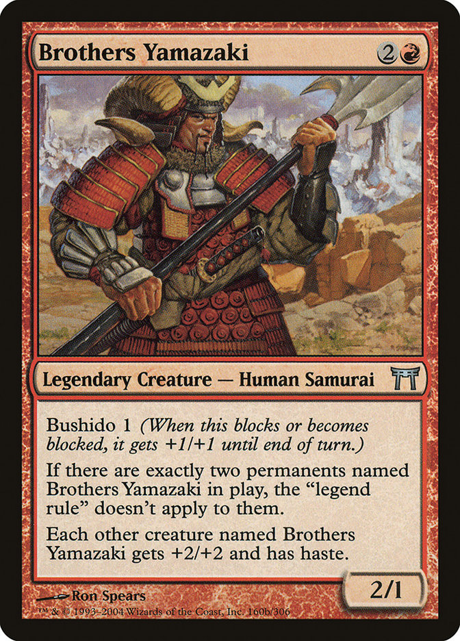 Brothers Yamazaki (160b/306) [Champions of Kamigawa] | Empire Gaming NC