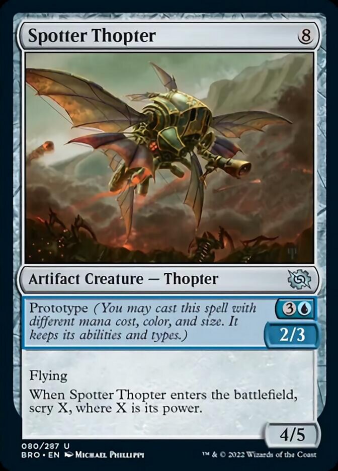 Spotter Thopter [The Brothers' War] | Empire Gaming NC