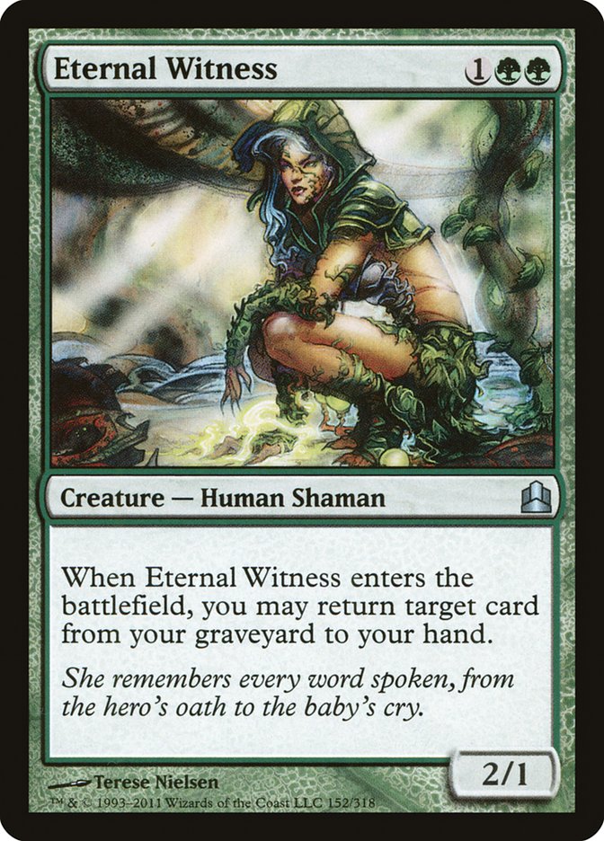 Eternal Witness [Commander 2011] | Empire Gaming NC