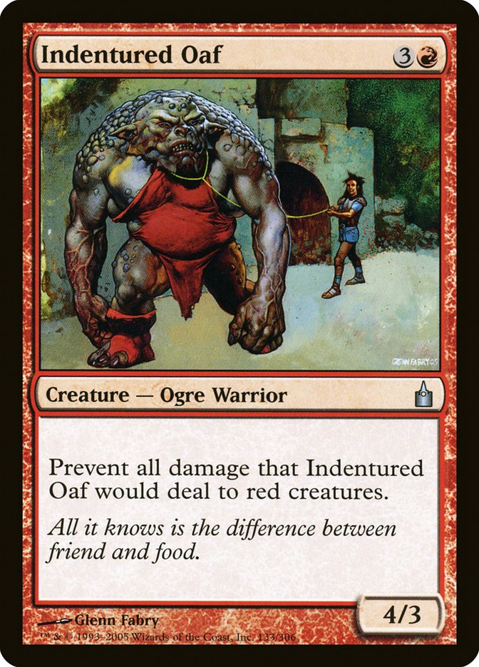 Indentured Oaf [Ravnica: City of Guilds] | Empire Gaming NC