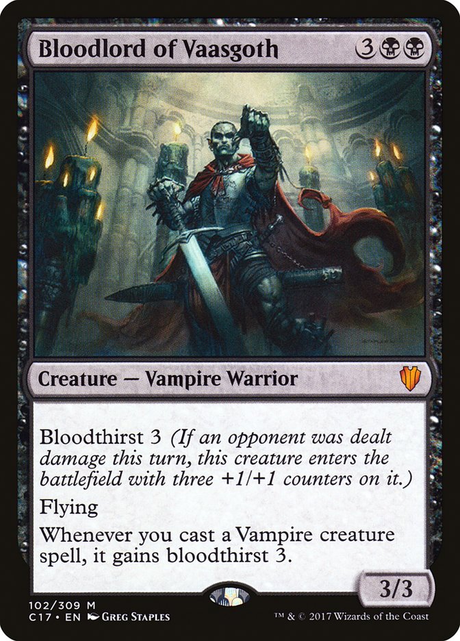 Bloodlord of Vaasgoth [Commander 2017] | Empire Gaming NC