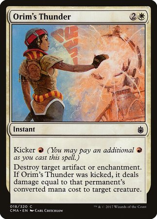 Orim's Thunder [Commander Anthology] | Empire Gaming NC