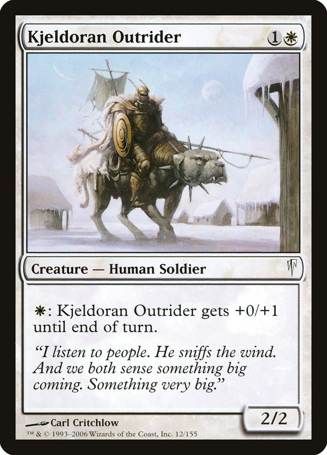 Kjeldoran Outrider [Coldsnap] | Empire Gaming NC