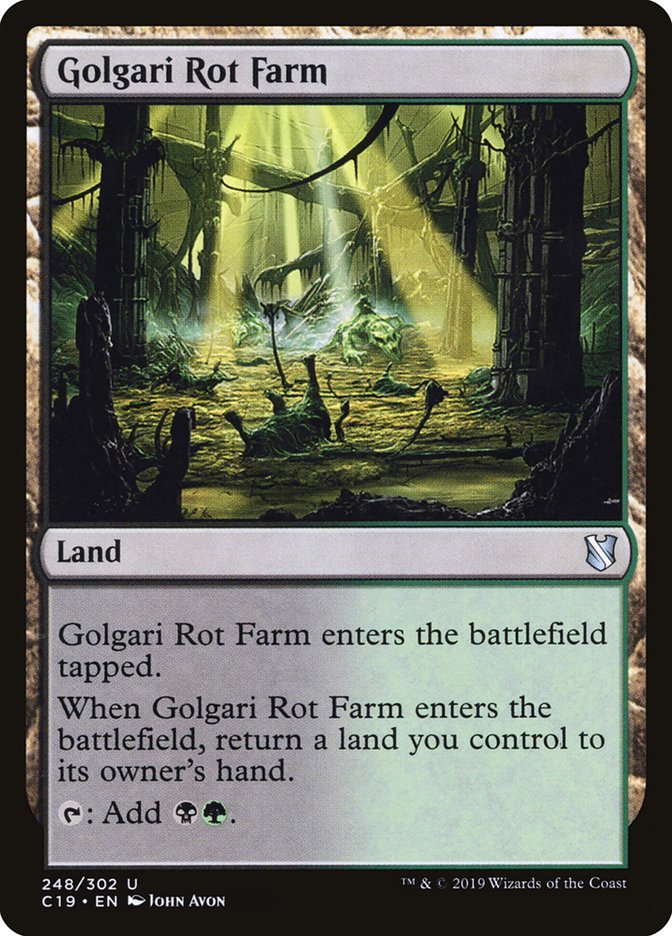 Golgari Rot Farm [Commander 2019] | Empire Gaming NC