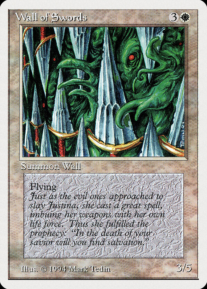 Wall of Swords [Summer Magic / Edgar] | Empire Gaming NC