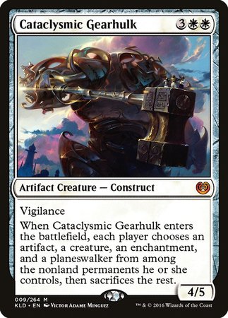 Cataclysmic Gearhulk [Kaladesh] | Empire Gaming NC