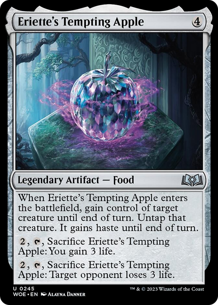 Eriette's Tempting Apple [Wilds of Eldraine] | Empire Gaming NC