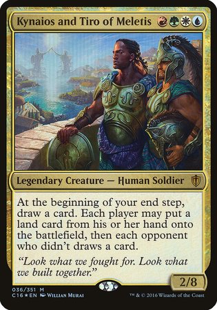 Kynaios and Tiro of Meletis (Commander 2016) [Commander 2016 Oversized] | Empire Gaming NC