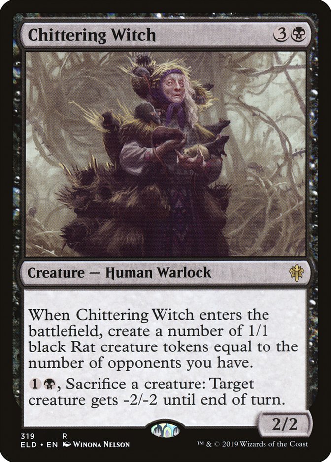 Chittering Witch [Throne of Eldraine] | Empire Gaming NC