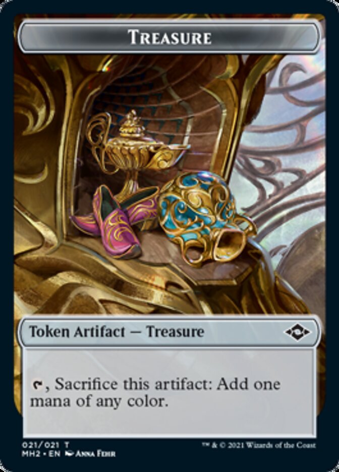 Treasure Token (#21) [Modern Horizons 2 Tokens] | Empire Gaming NC