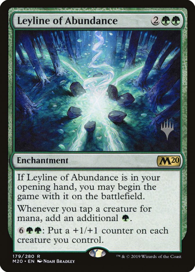 Leyline of Abundance [Core Set 2020 Promos] | Empire Gaming NC