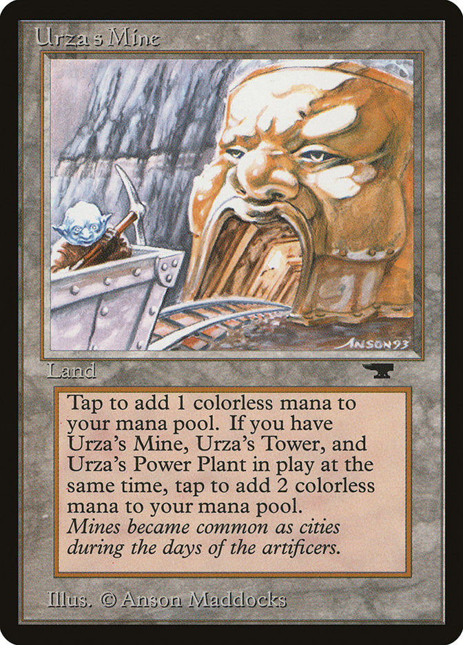 Urza's Mine (Mine Cart Entering Mouth) [Antiquities] | Empire Gaming NC