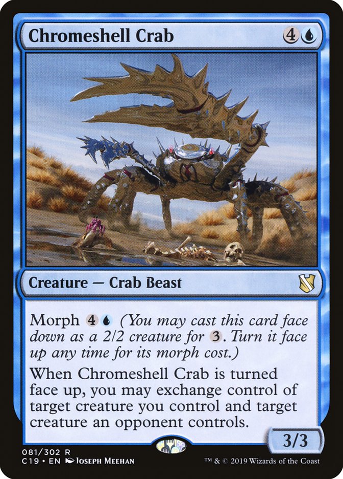 Chromeshell Crab [Commander 2019] | Empire Gaming NC