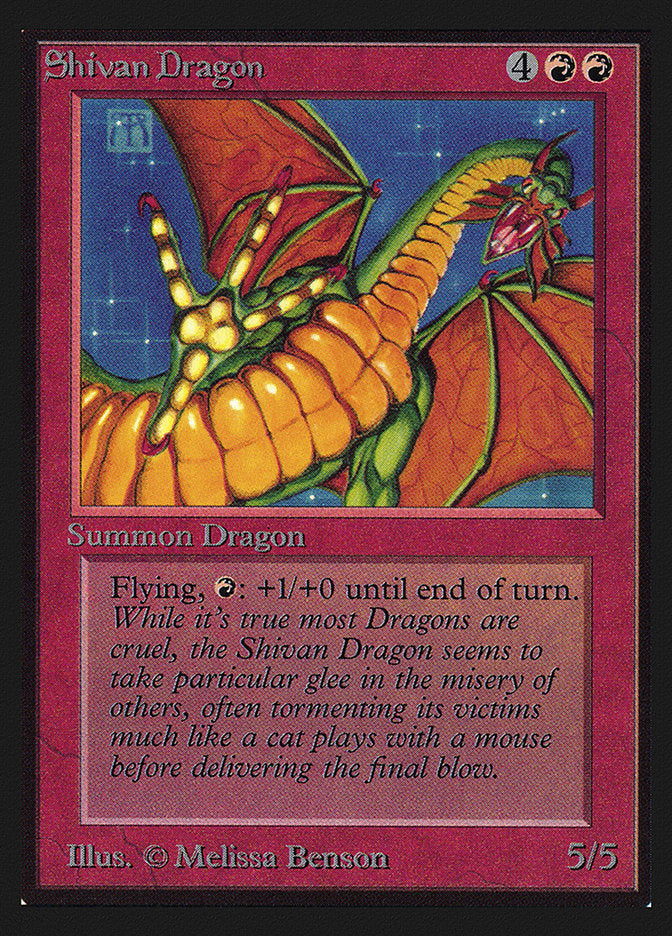 Shivan Dragon (IE) [Intl. Collectors’ Edition] | Empire Gaming NC