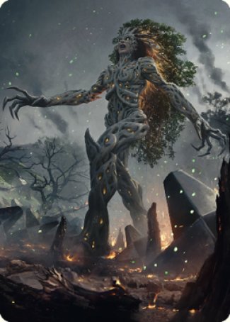 Titania, Gaea Incarnate Art Card [The Brothers' War Art Series] | Empire Gaming NC