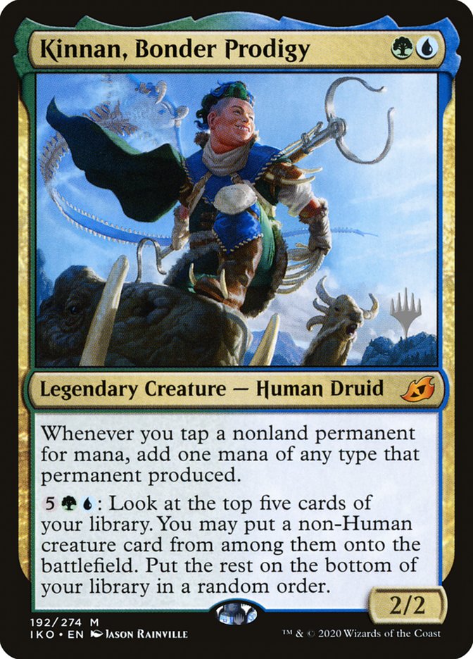 Kinnan, Bonder Prodigy (Promo Pack) [Ikoria: Lair of Behemoths Promos] | Empire Gaming NC