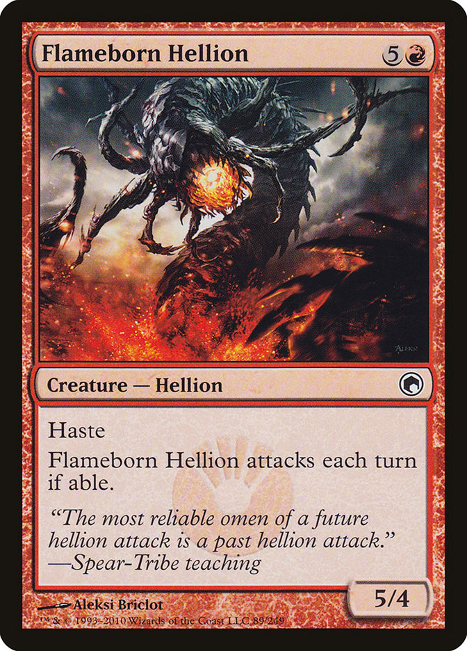 Flameborn Hellion [Scars of Mirrodin] | Empire Gaming NC