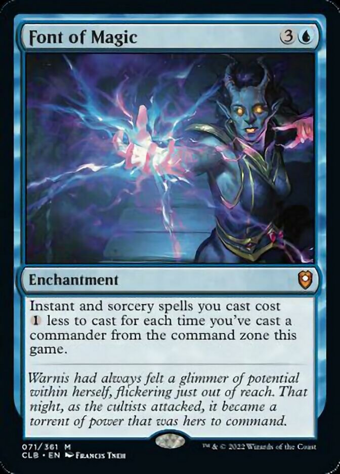 Font of Magic [Commander Legends: Battle for Baldur's Gate] | Empire Gaming NC