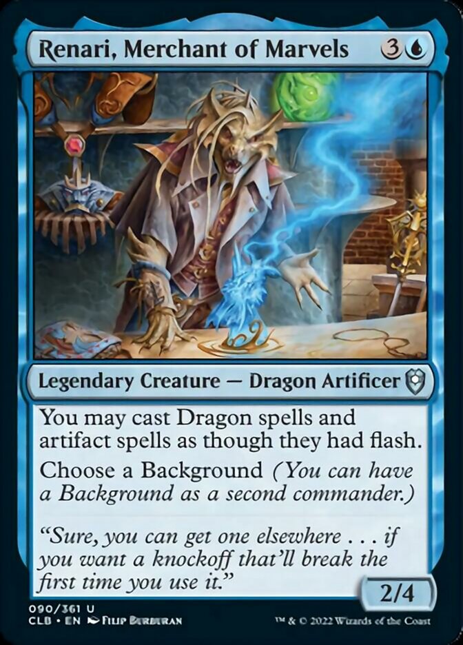 Renari, Merchant of Marvels [Commander Legends: Battle for Baldur's Gate] | Empire Gaming NC