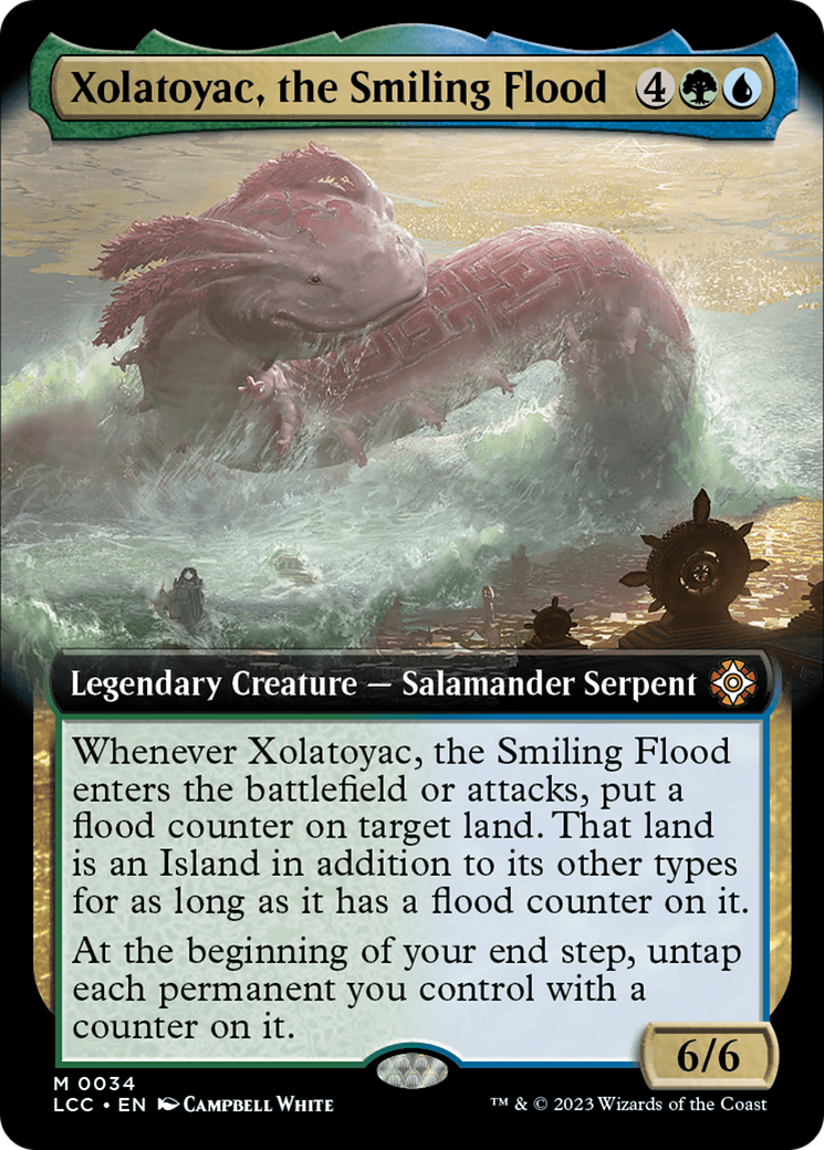 Xolatoyac, the Smiling Flood (Extended Art) [The Lost Caverns of Ixalan Commander] | Empire Gaming NC