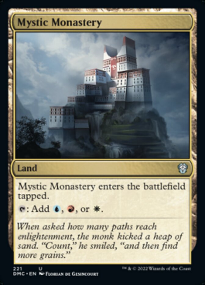 Mystic Monastery [Dominaria United Commander] | Empire Gaming NC