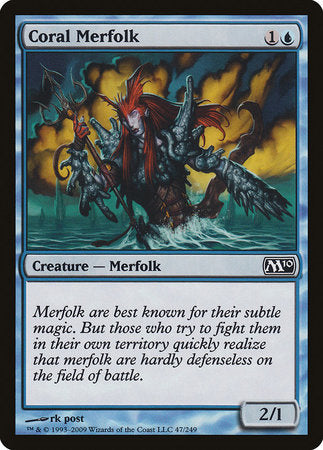 Coral Merfolk [Magic 2010] | Empire Gaming NC