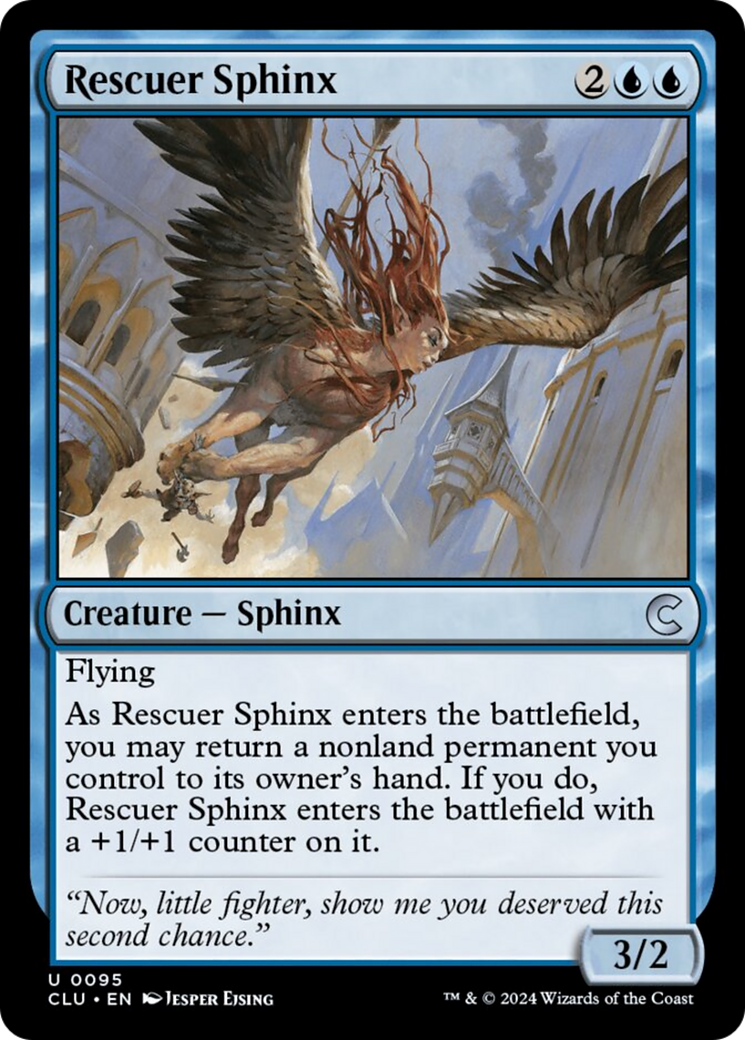 Rescuer Sphinx [Ravnica: Clue Edition] | Empire Gaming NC