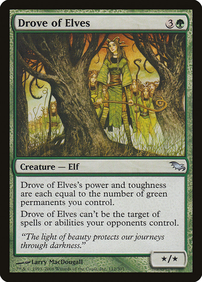 Drove of Elves [Shadowmoor] | Empire Gaming NC