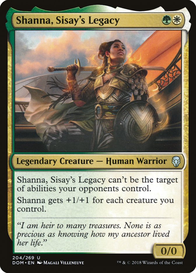 Shanna, Sisay's Legacy [Dominaria] | Empire Gaming NC