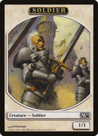 Soldier Token [Magic 2012 Tokens] | Empire Gaming NC