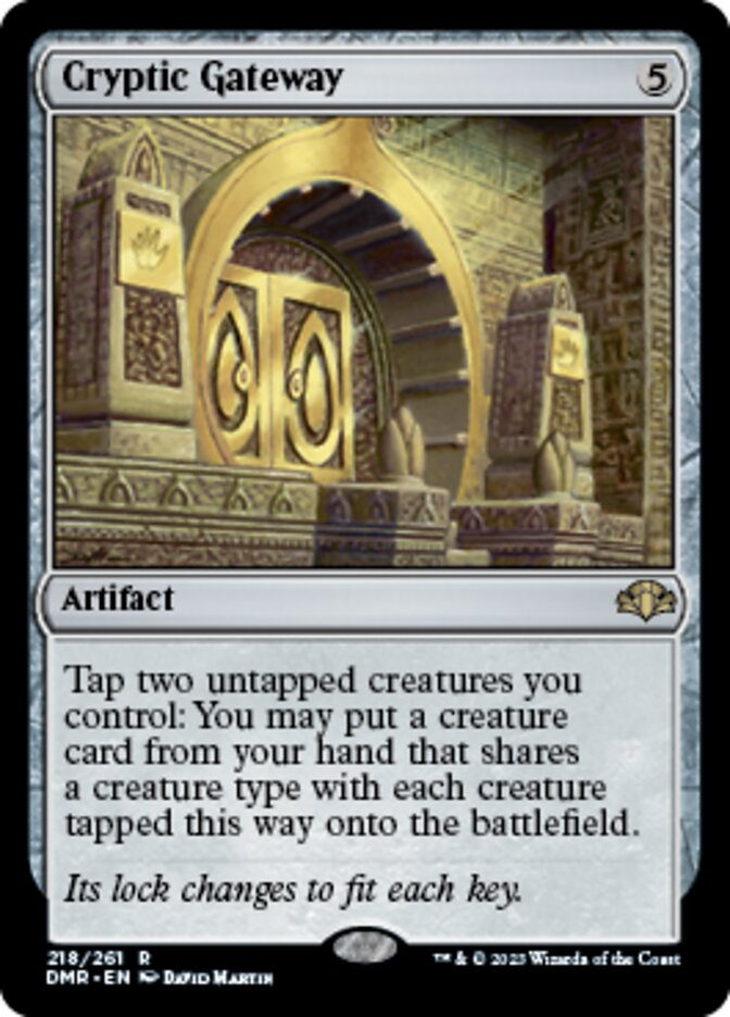 Cryptic Gateway [Dominaria Remastered] | Empire Gaming NC