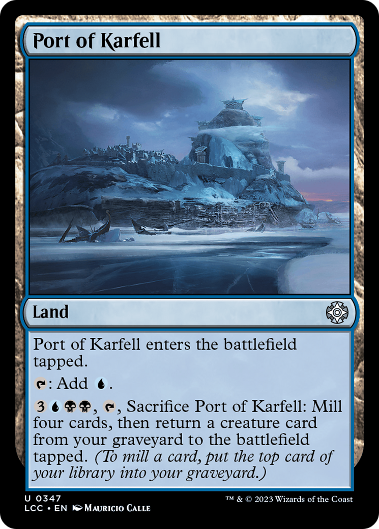 Port of Karfell [The Lost Caverns of Ixalan Commander] | Empire Gaming NC