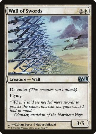 Wall of Swords [Magic 2014] | Empire Gaming NC