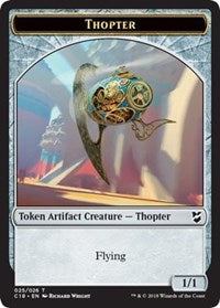 Thopter (025) // Servo Double-sided Token [Commander 2018 Tokens] | Empire Gaming NC