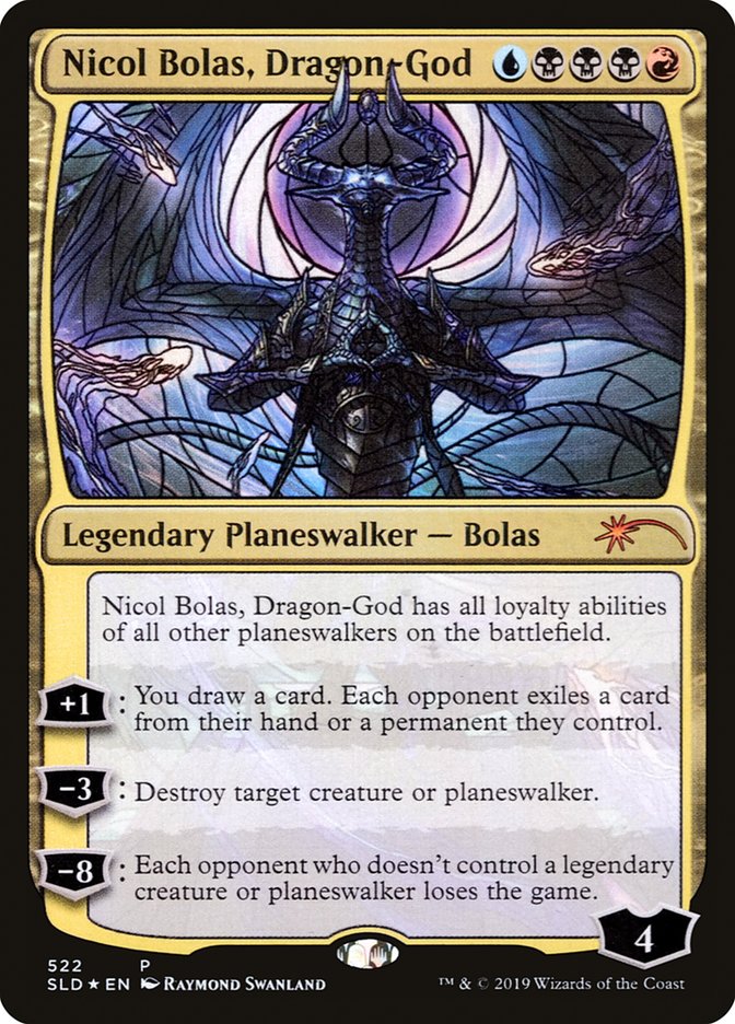 Nicol Bolas, Dragon-God (Stained Glass) [Secret Lair Drop Promos] | Empire Gaming NC