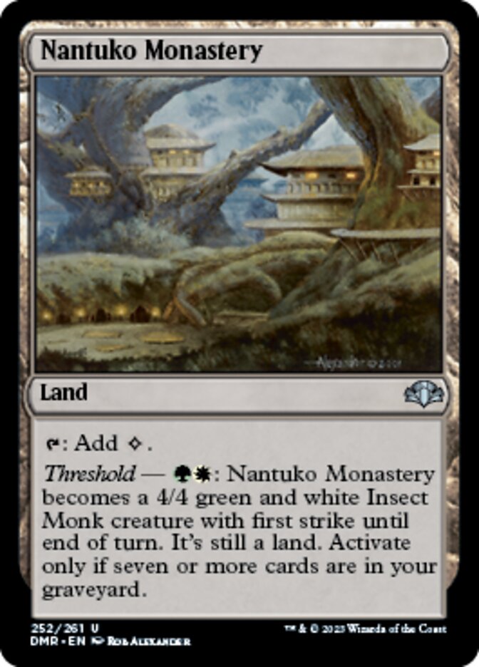 Nantuko Monastery [Dominaria Remastered] | Empire Gaming NC