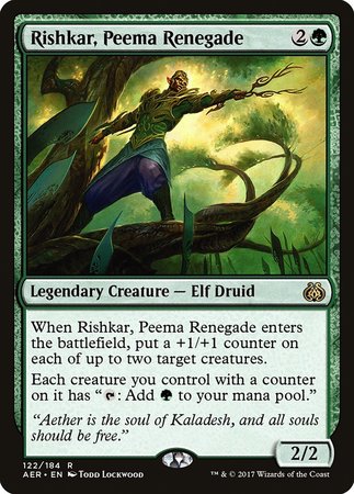 Rishkar, Peema Renegade [Aether Revolt] | Empire Gaming NC