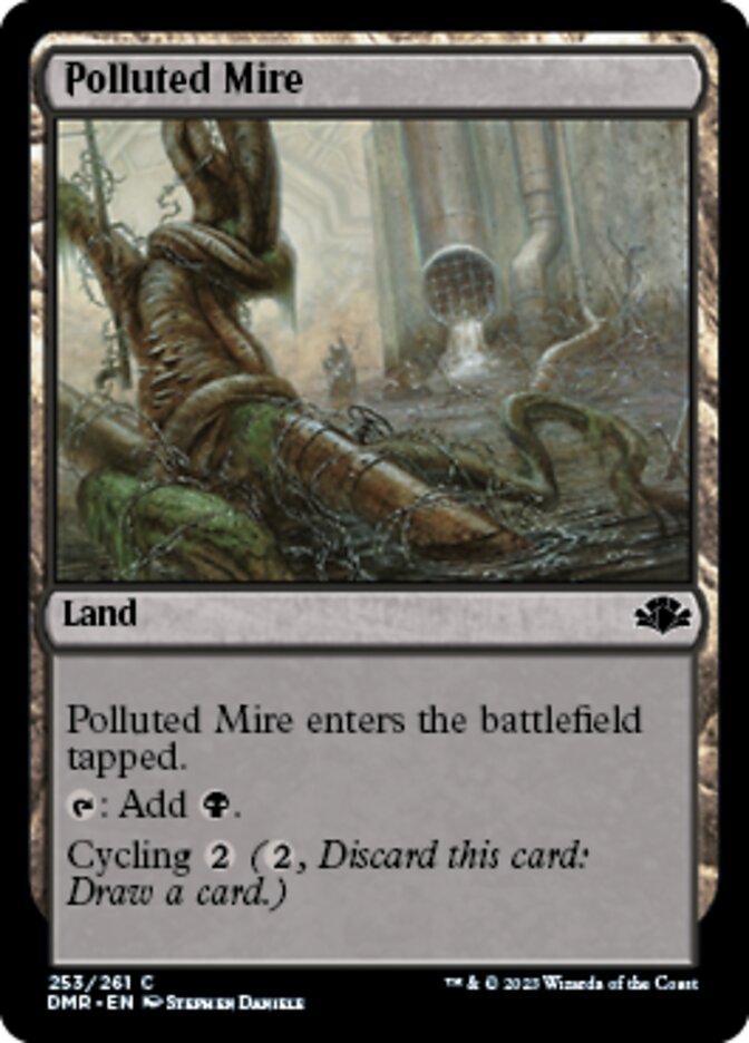 Polluted Mire [Dominaria Remastered] | Empire Gaming NC