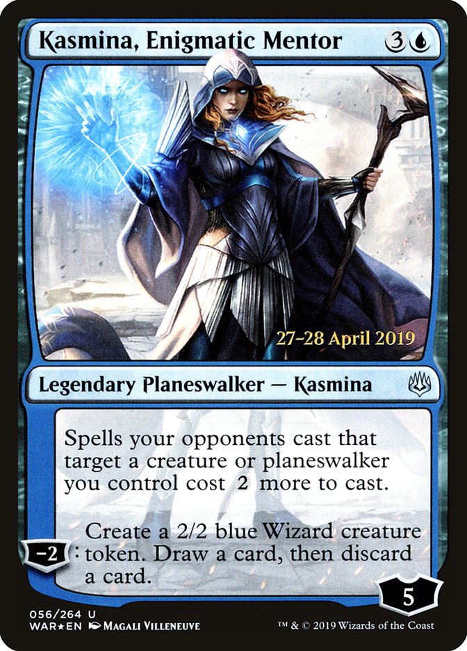 Kasmina, Enigmatic Mentor  [War of the Spark Prerelease Promos] | Empire Gaming NC