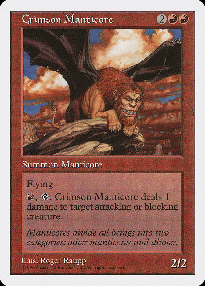 Crimson Manticore [Fifth Edition] | Empire Gaming NC