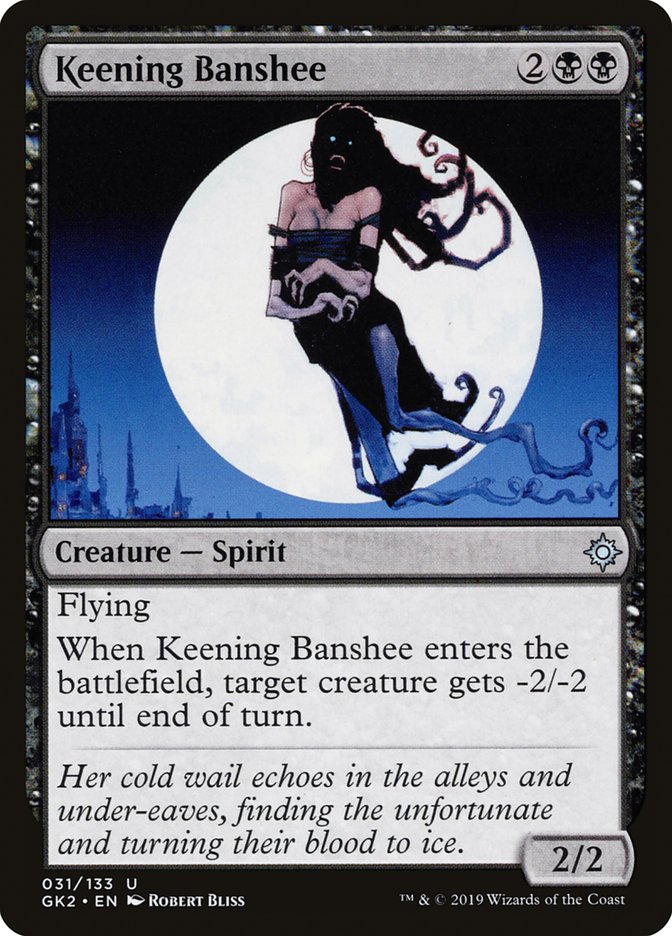 Keening Banshee [Ravnica Allegiance Guild Kit] | Empire Gaming NC